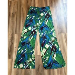 Chokolate Vintage Hippy Chic Plaza Pants Sz 1X Halloween Costume Retro